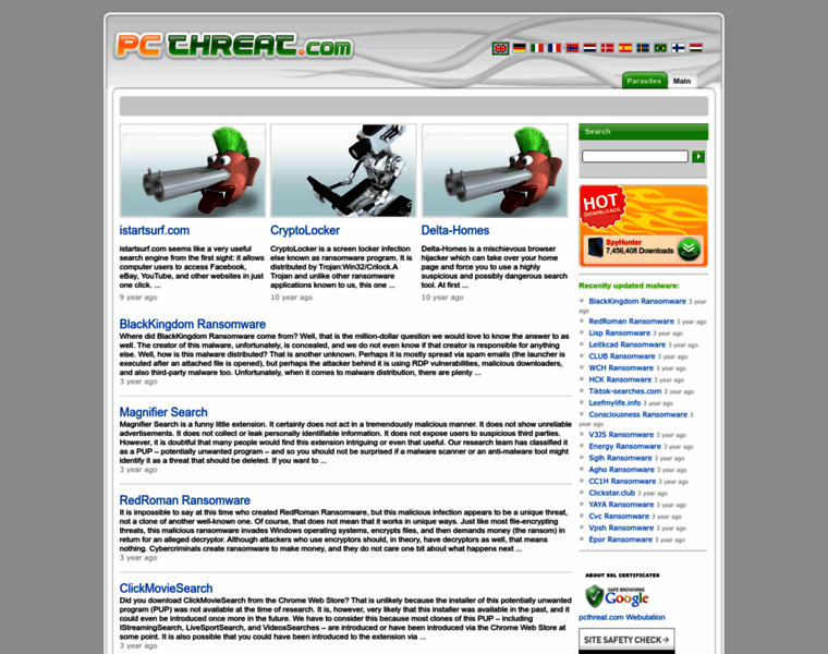 Pcthreat.com thumbnail