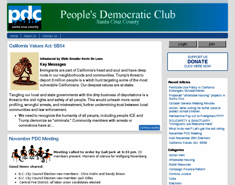 Pdclub.org thumbnail