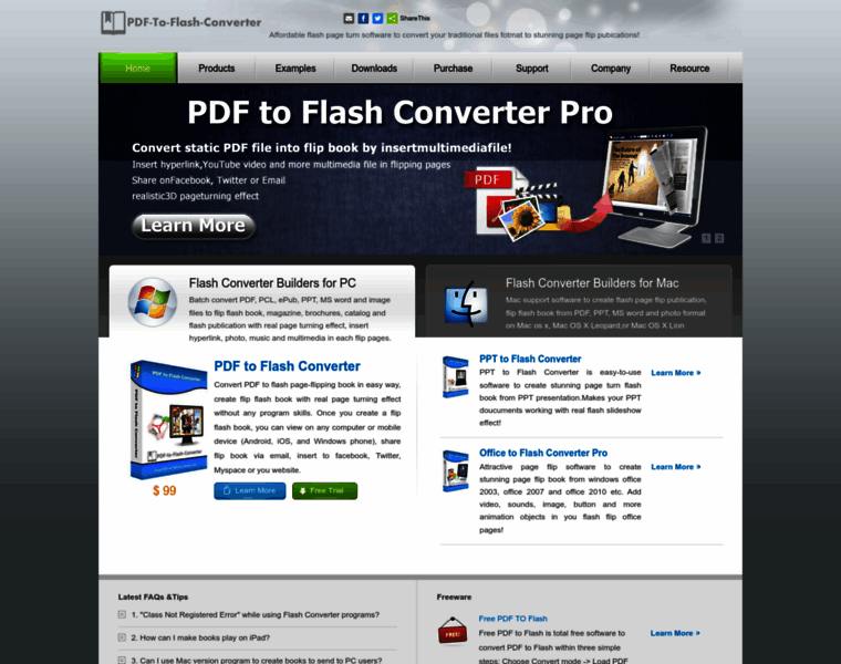 Pdf-to-flash-converter.com thumbnail