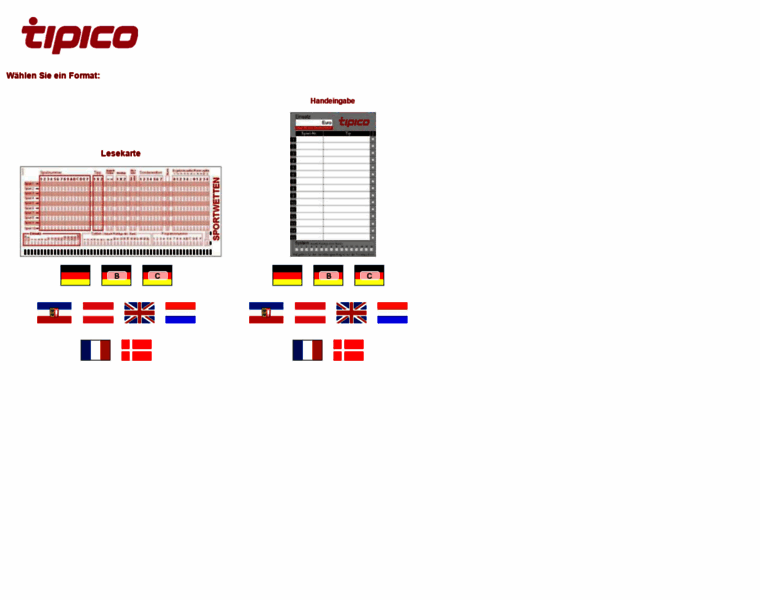 pdf.tipico.com at WI. eBET Printouts