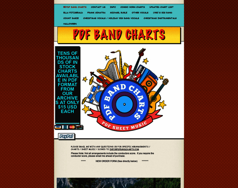 Pdfbandcharts.com thumbnail