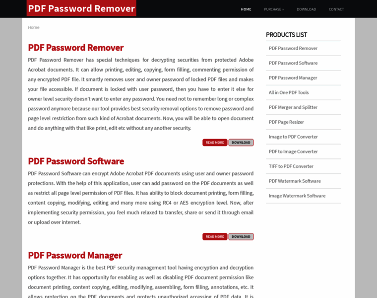 Pdfpassword-remover.com thumbnail
