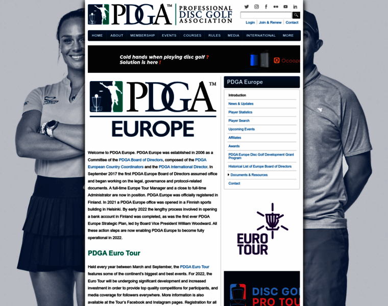 Pdga-europe.com thumbnail