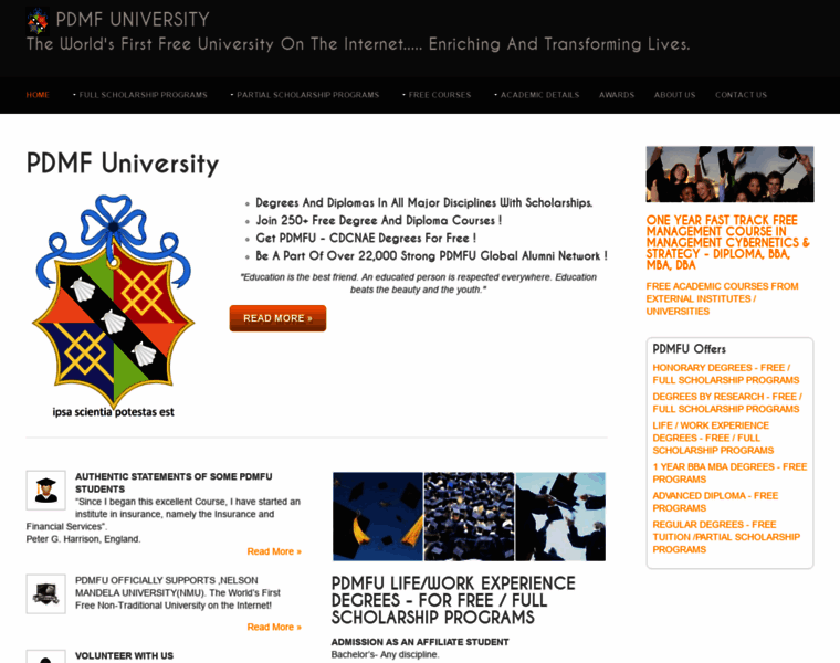 Pdmfuniversity.edu.in thumbnail