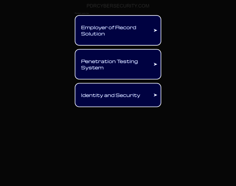 Pdrcybersecurity.com thumbnail