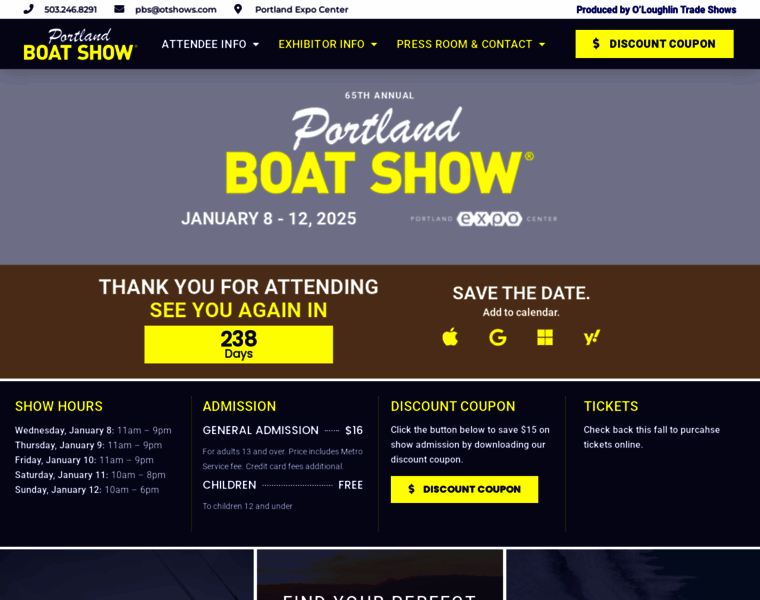 Pdxboatshow.com thumbnail