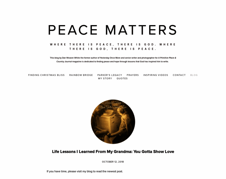 Peace-matters.com thumbnail
