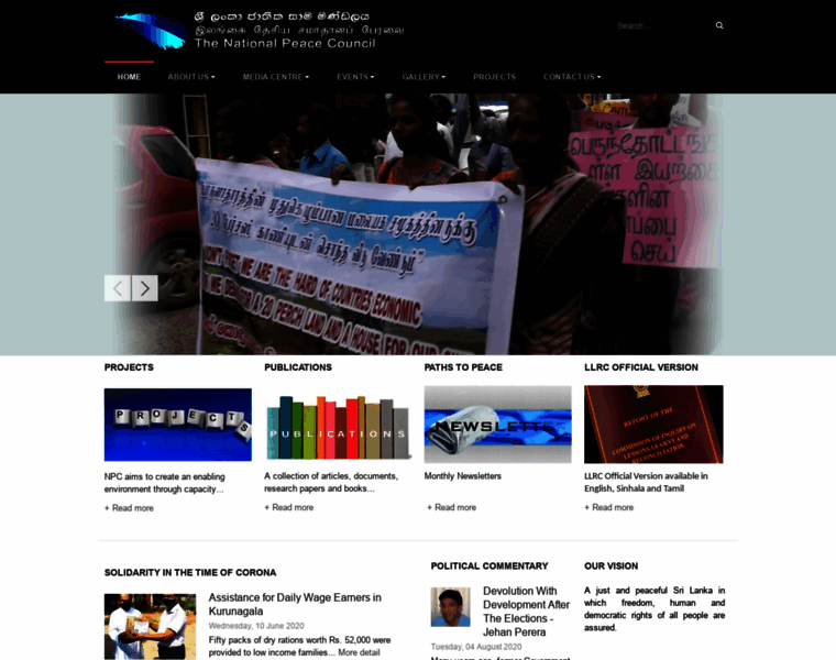 Peace-srilanka.org thumbnail