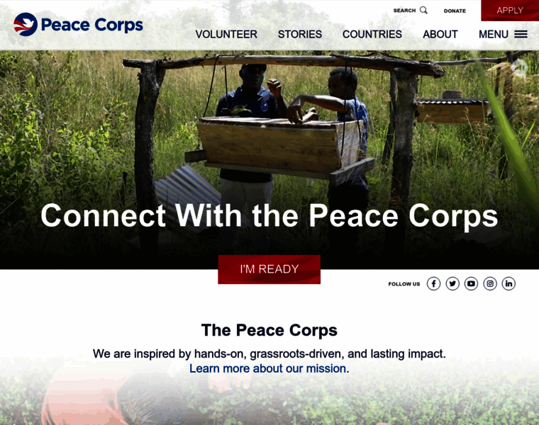 Peacecorps.gov thumbnail