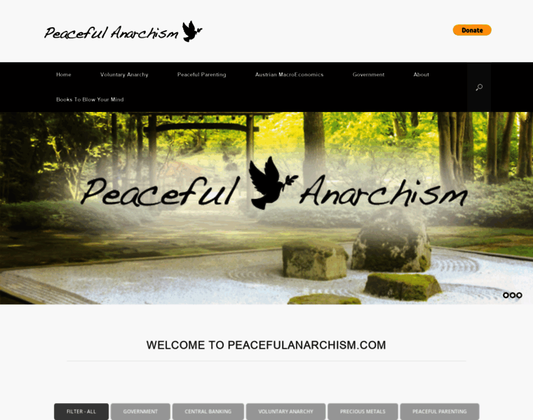 Peacefulanarchism.com thumbnail