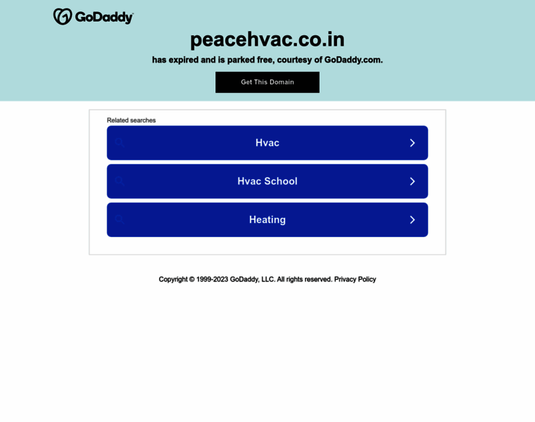 Peacehvac.co.in thumbnail
