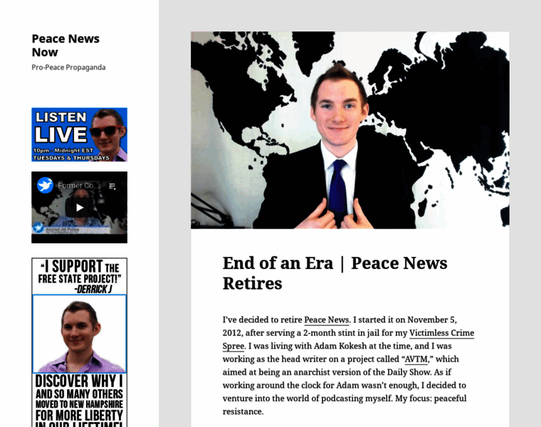 Peacenewsnow.com thumbnail