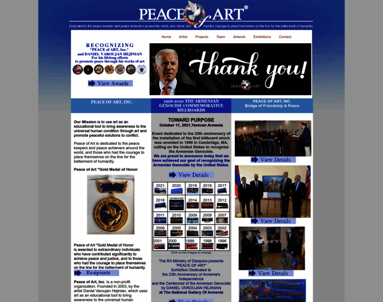 Peaceofart.org thumbnail