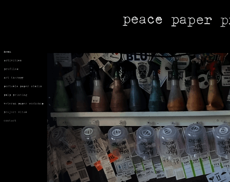 Peacepaperproject.org thumbnail