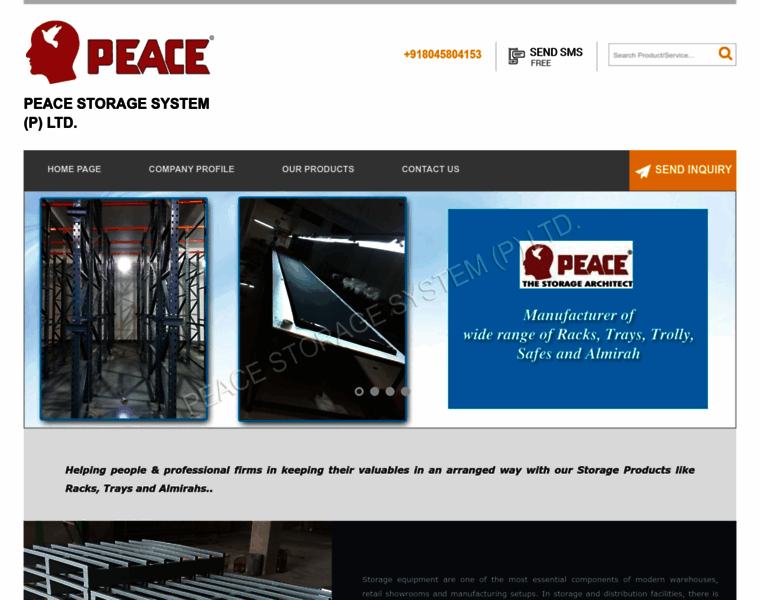 Peacestoragesystem.com thumbnail