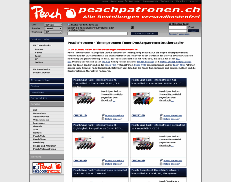 Peachpatronen.ch thumbnail