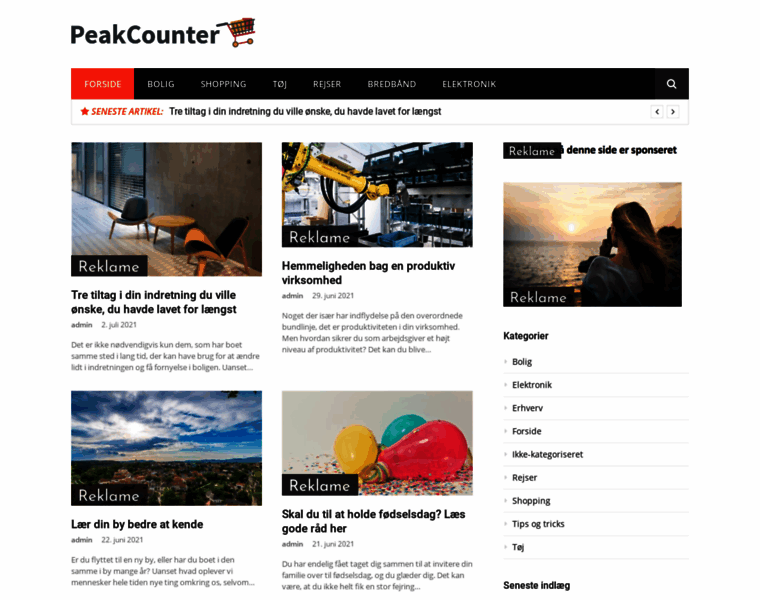 Peakcounter.dk thumbnail