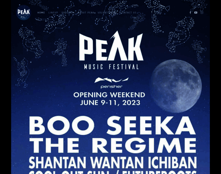 Peakfestival.com.au thumbnail