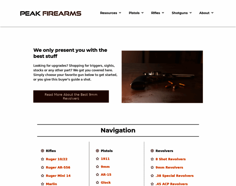 Peakfirearms.com thumbnail