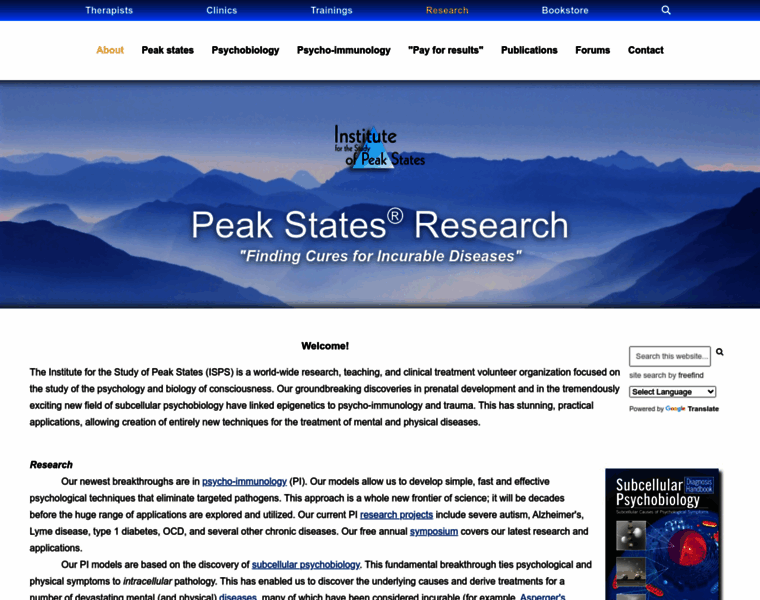 Peakstates.com thumbnail