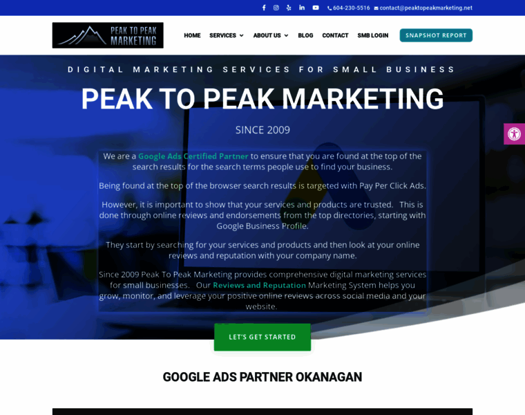 Peaktopeakmarketing.net thumbnail