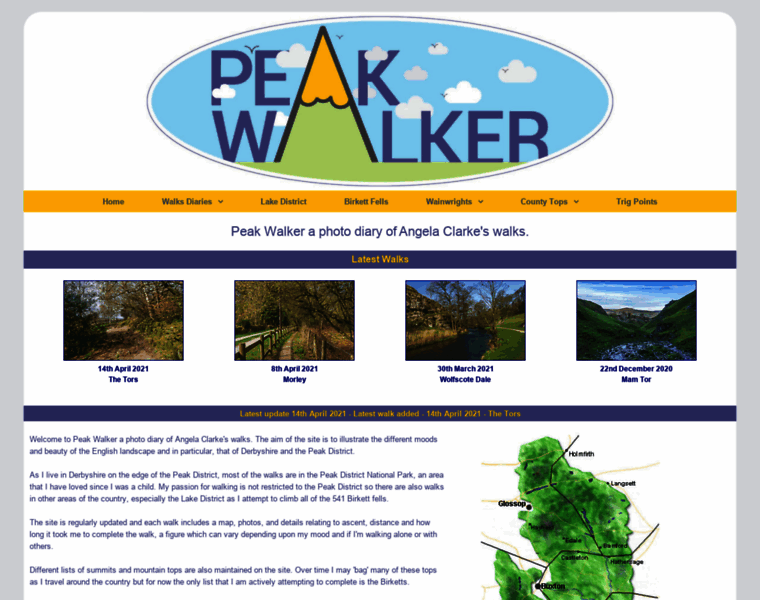 Peakwalker.net thumbnail