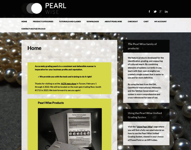 Pearl-wise.com thumbnail