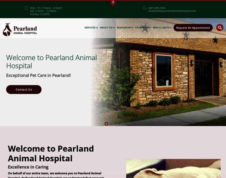 Pearlandanimalhospital.com thumbnail
