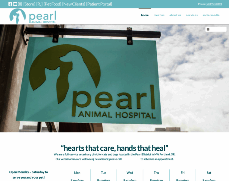 Pearlanimalhospital.com thumbnail