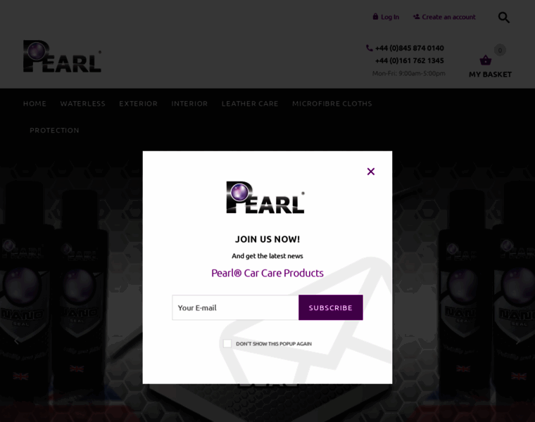 Pearlcarcareproducts.co.uk thumbnail