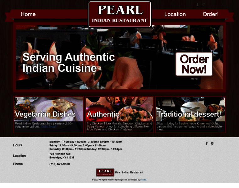 Pearlindian.com thumbnail