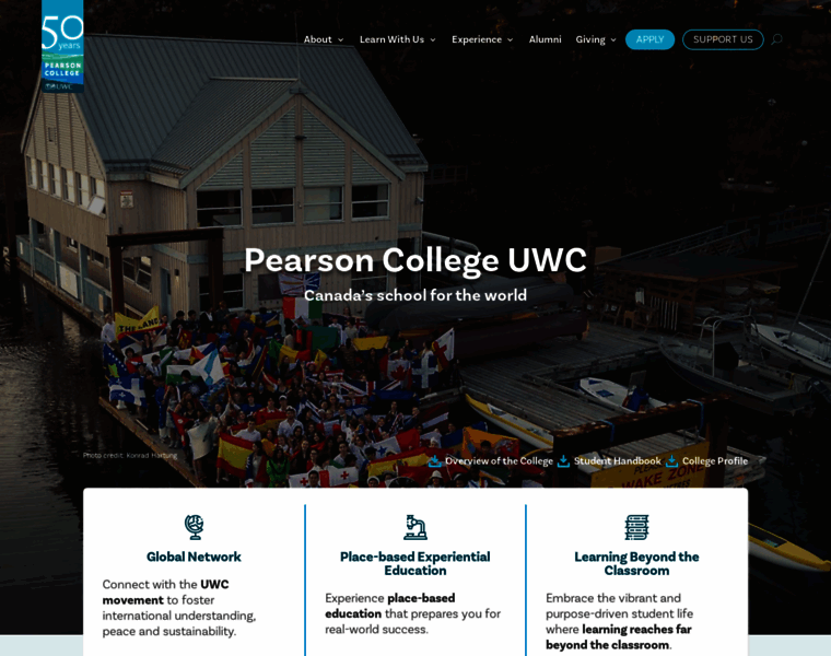 Pearsoncollege.ca thumbnail