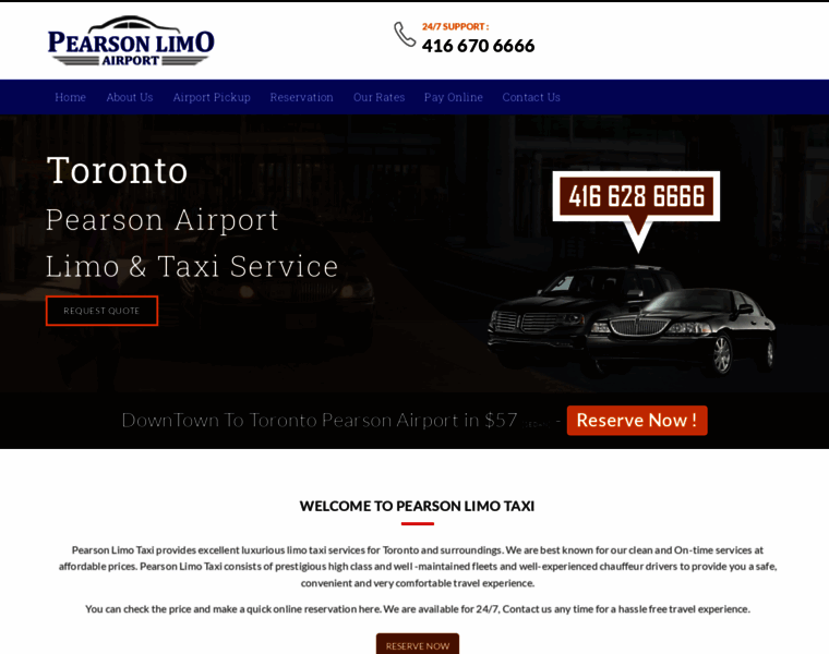 Pearsonlimoairport.ca thumbnail