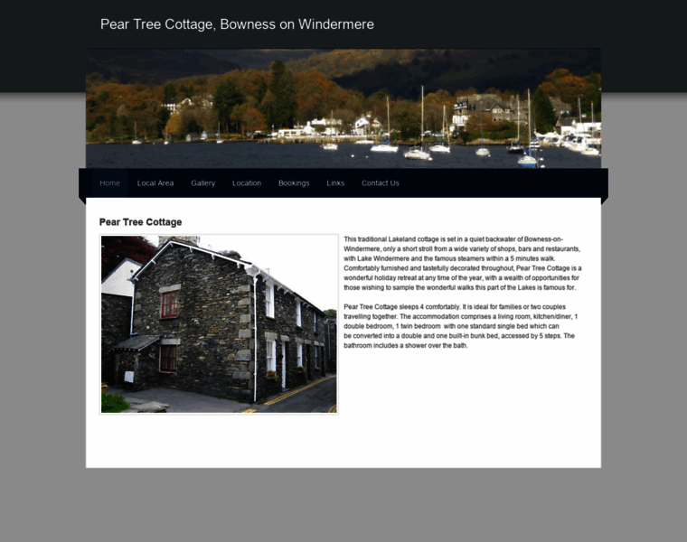 Peartreecottage.org thumbnail