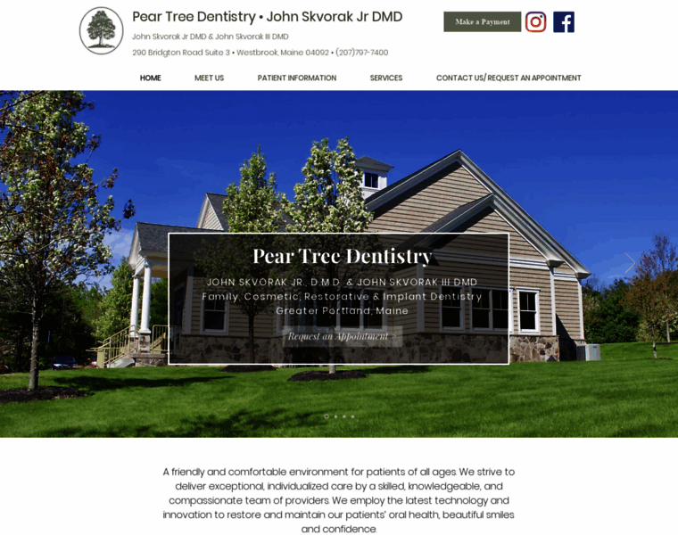Peartreedentistry.com thumbnail