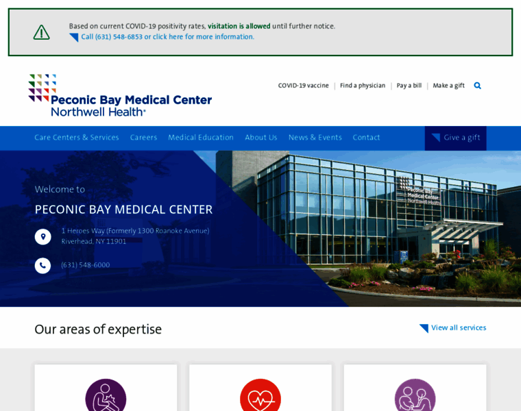 Peconicbaymedicalcenter.org thumbnail