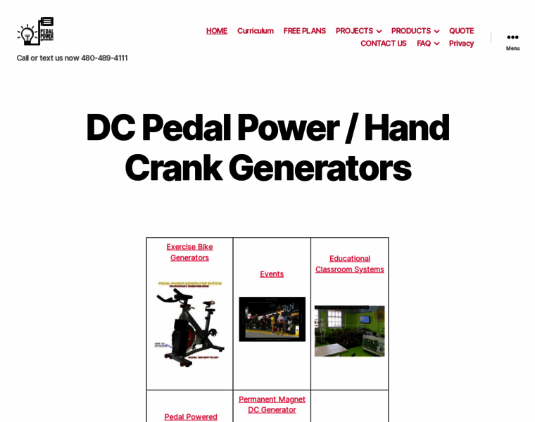 Pedalpowergenerator.com thumbnail