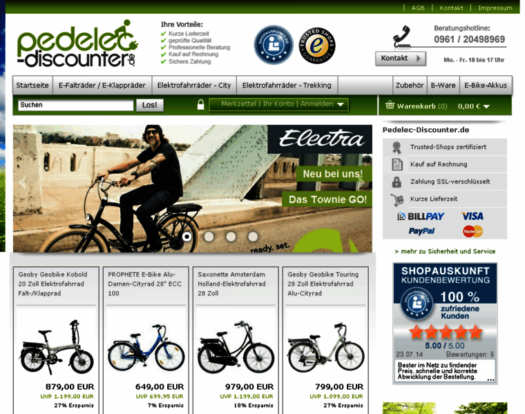 Pedelec-discounter.de thumbnail