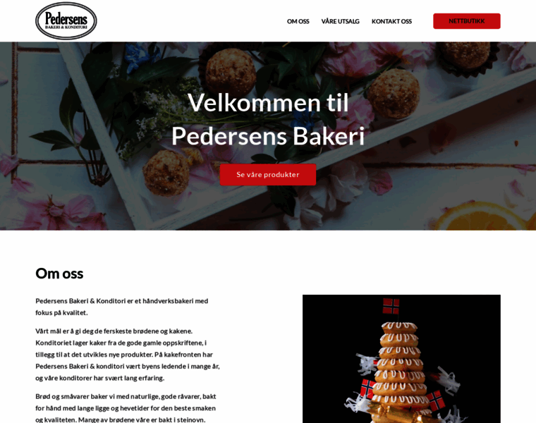 Pedersen-bakeri.no thumbnail