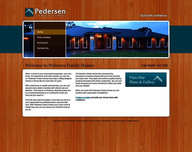 Pedersenhomes.com.au thumbnail