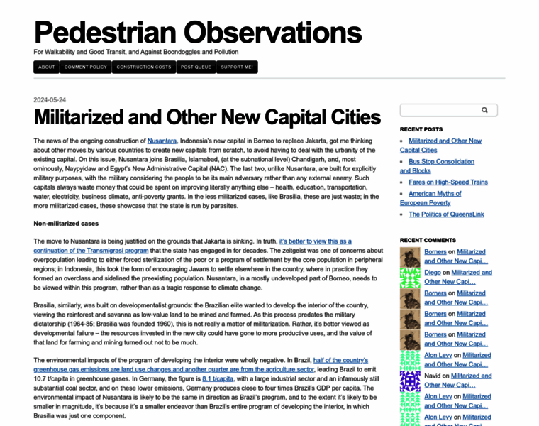 Pedestrianobservations.com thumbnail