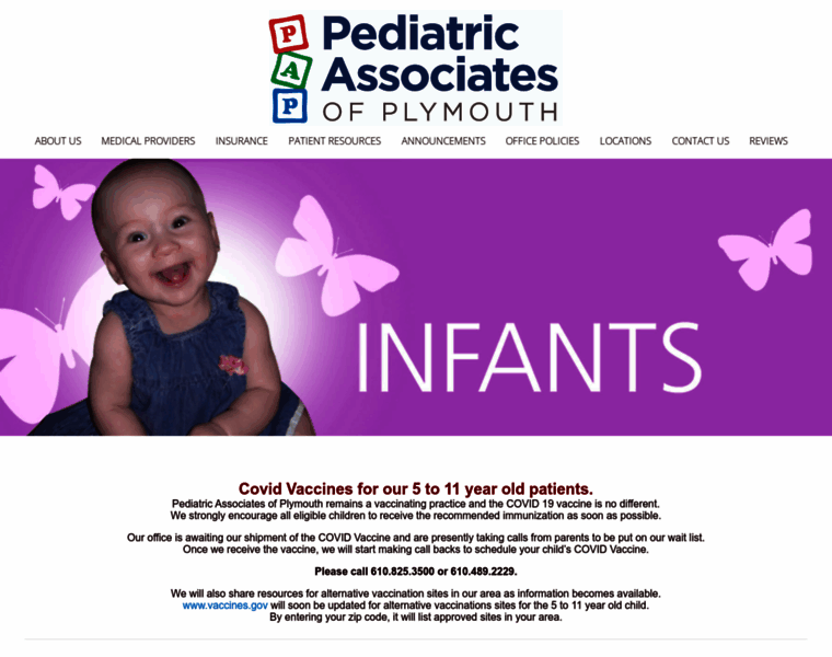 Pediatricassociatesofplymouth.com thumbnail