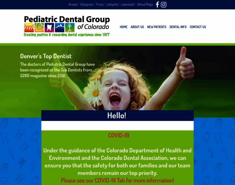 Pediatricdentalgroupco.com thumbnail