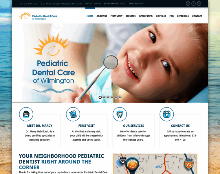 Pediatricdentalwilmington.com thumbnail