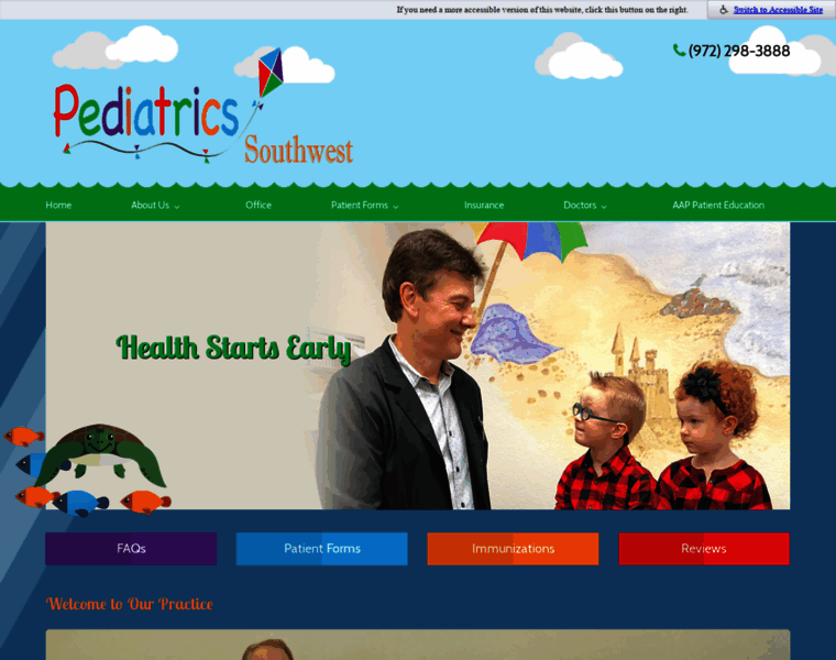 Pediatricssouthwest.com thumbnail