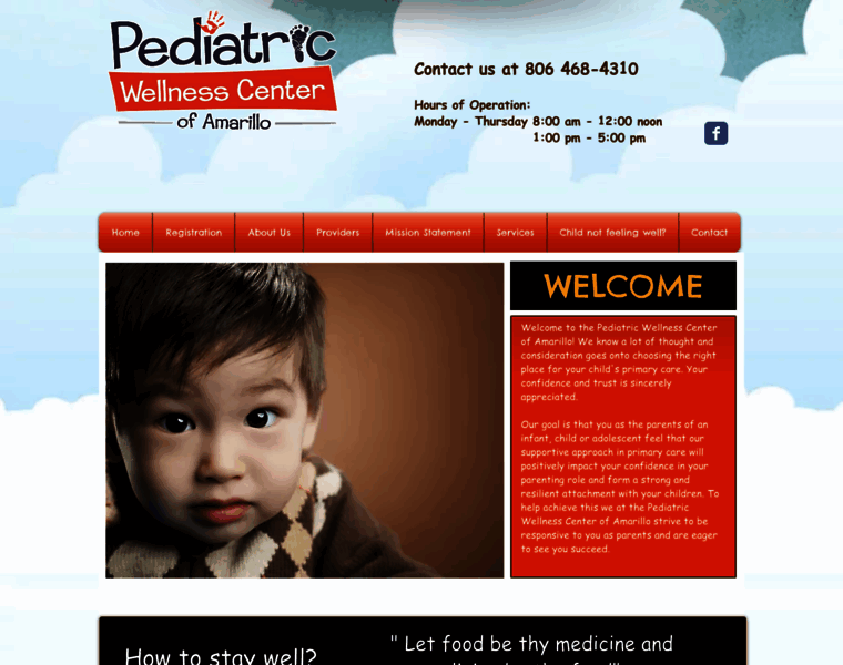 Pediatricwellnesscenterofamarillo.com thumbnail