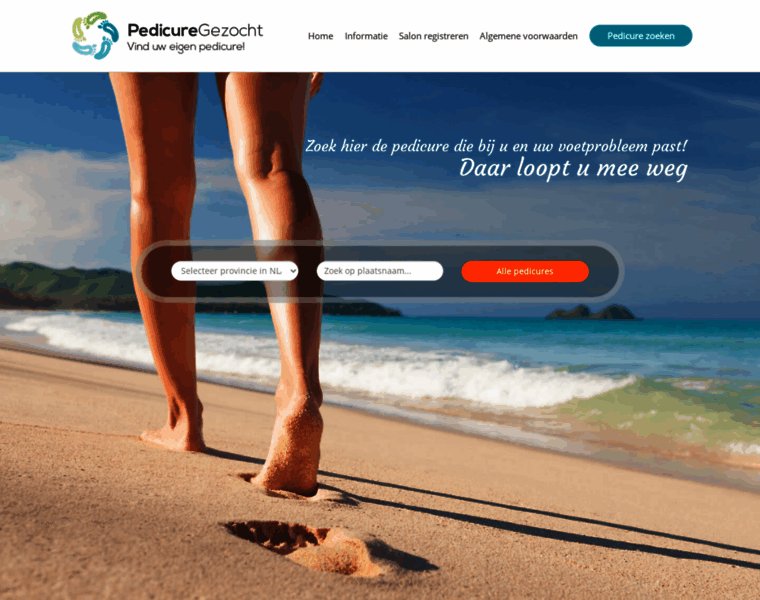 Pedicuregezocht.nl thumbnail