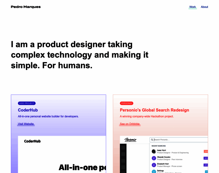 Pedromarques.me thumbnail