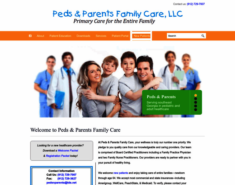 Pedsnparentsfamilycare.com thumbnail