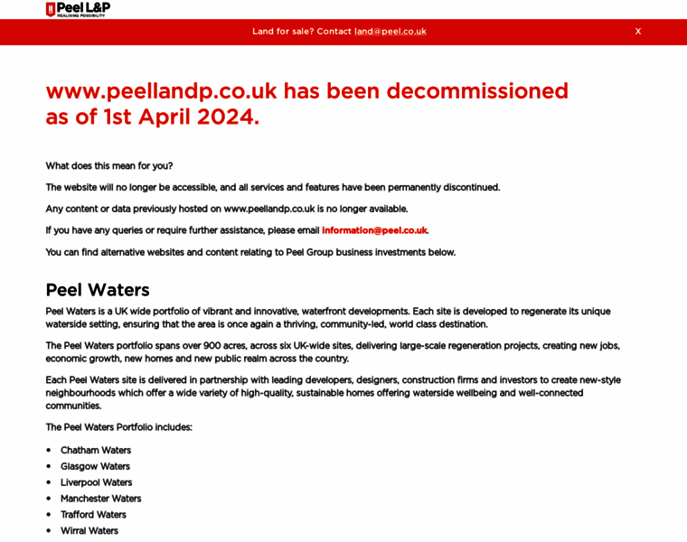Peellandp.co.uk thumbnail